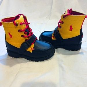 Like new Polo boots w/matching cardigan